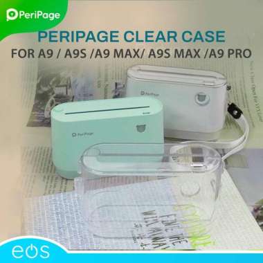Peripage A9 A9S A9 MAX A9S MAX A9 PRO Crystal protective clear case A9MAX