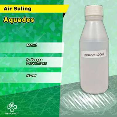 Aquadest 100ml / Aquades 100 ml / Air Suling