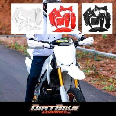 COVER BODY SET CRF 150L MODEL CRF 250 450 SUPERMOTO Merah
