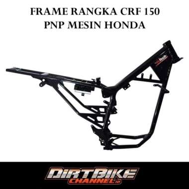 FRAME RANGKA CRF 150 PNP MESIN HONDA MEGAPRO VERZA TIGER CRF TRAIL Putih