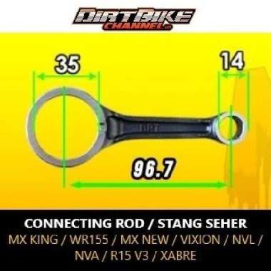 Conrod Stang Seher BRT WR 155 MX KING VIXION NVL NVA R15 V3 MX 5 Speed