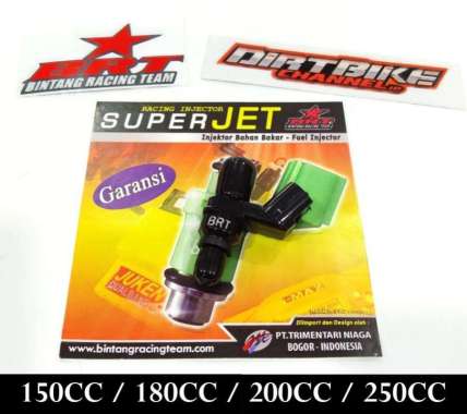 INJEKTOR BRT 150 180 200 250cc SEMUA HONDA CRF VESPA VARIO BEAT GENIO 180cc