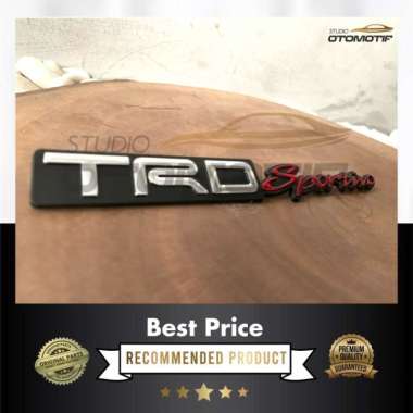 LOGO TRD SPORTIVO / EMBLEM TRD SPORTIVO 1 PCS Silver
