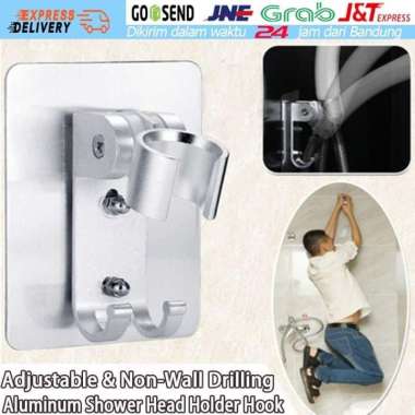 Gantungan Shower Mandi Suction Cup Hanger Holder Dudukan Shower Tempel