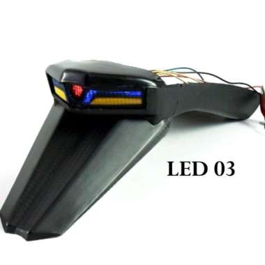 Lampu Belakang Stoplamp Undertrail LED KLX 150 DTRACKER 150 LED 02