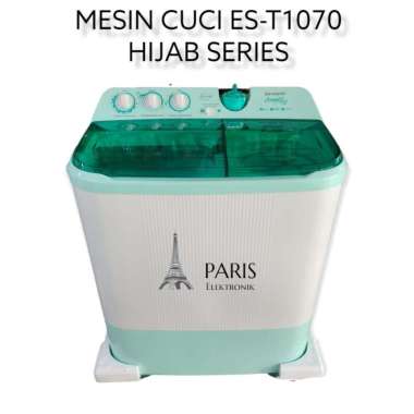 SHARP MESIN CUCI 2 TABUNG 10 KG HIJAB SERIES EST1070 - KHUSUS CILEGON