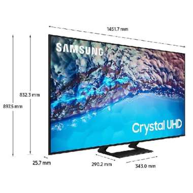 Samsung 65BU8500 65 Inch Crystal UHD 4K Smart LED TV UA65BU8500KXXD Garansi Resmi