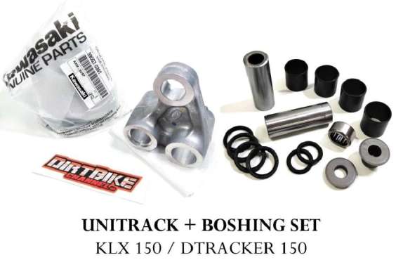 Unitrek Unitrack ORIGINAL + Boshing Set KAWASAKI KLX 150 Dtracker 150 Boshing