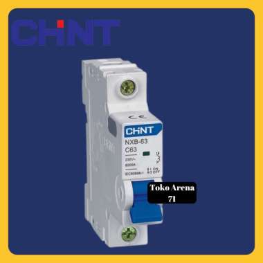 MCB CHINT 1P 1 PHASE 1 PAS / MCB CHINT NXB-63 6KA 6A, 10A, 16A, 20A, 25A, 32A, 40A 20A