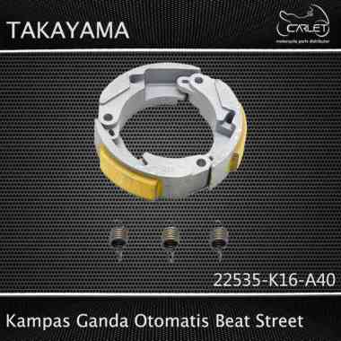 Takayama Kampas Ganda Otomatis K16 Beat Street / Scoopy ESP 2016-2019