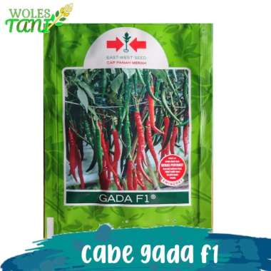 Gada F1 1500 Butir Benih Cabe Merah Keriting Nasional