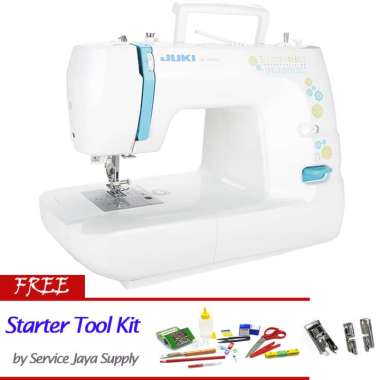 Mesin Jahit JUKI HZL-355Z Heavy Duty Portable Multifungsi putih