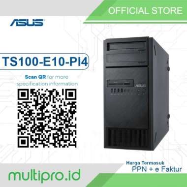Server Asus TS100-E10/PI4 E-2244G 8GB 1TB SATA