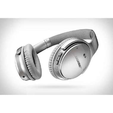 Bose QC35 II QuietComfort 35 II - Headphone Over-Ear Wireless Hitam dan Perak