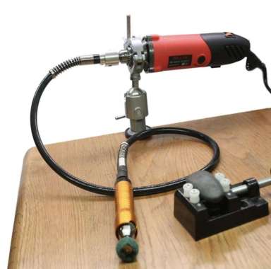 IKURA Gagang Tuner 6 mm Flexible Shaft Chuck Kabel Foredom Mesin Bor