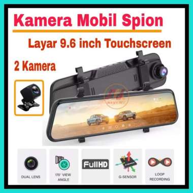 Mirror Dashcam Touch Screen Night Vison Kamera Mobil Spion V10 KAMERA