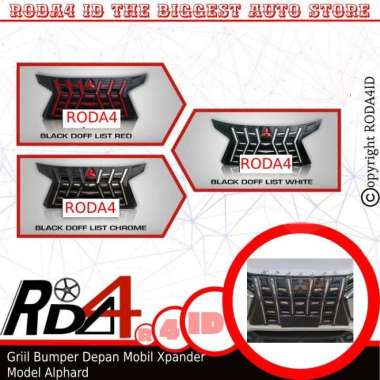 Grill Bumper Depan Xpander Model Alphard Sistem Ganti