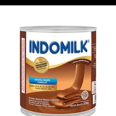 Promo Harga Indomilk Susu Kental Manis Cokelat 370 gr - Blibli