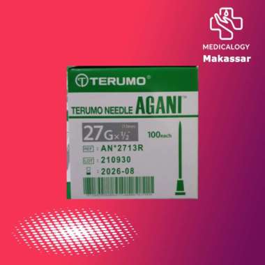 Terumo Agani Needle 27G x 13cm Per Box isi 100 pcs