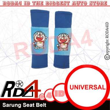 Sarung Tali Sabuk Pengaman Mobil Seat Belt Motif Doraemon