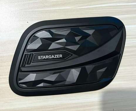 Tank Cover Stargazer Tutup Tangki Bensin Mobil Hyundai Black Carbon Hitam