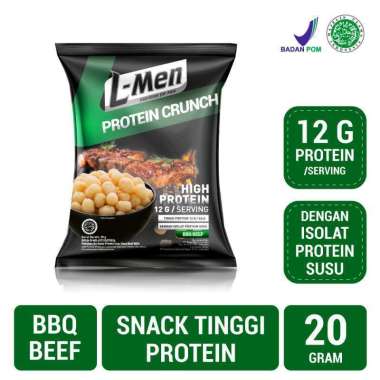 L-MEN PROTEIN CRUNCH 20GR BBQ