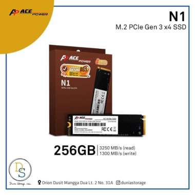 ACE POWER N1 M.2 NVMe SSD PCIe Gen 3 x4 - 256GB