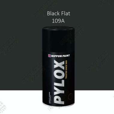 Pylox (Cat Semprot) Nippon Paint 300 cc â€“ Primer/Surfacer Collection Black Flat