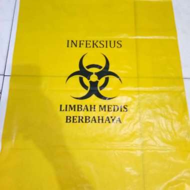 Plastik Biohazard ukuran 50x 75 isi 20 per pack