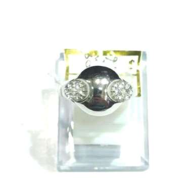 Cincin Wanita Uk 12 Emas Putih 750