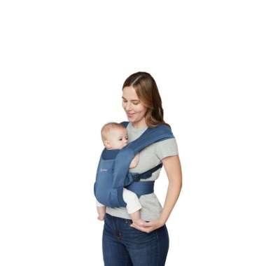 Ergobaby Embrace Soft Aire Mesh Baby Carrier Gendongan Bayi Blue