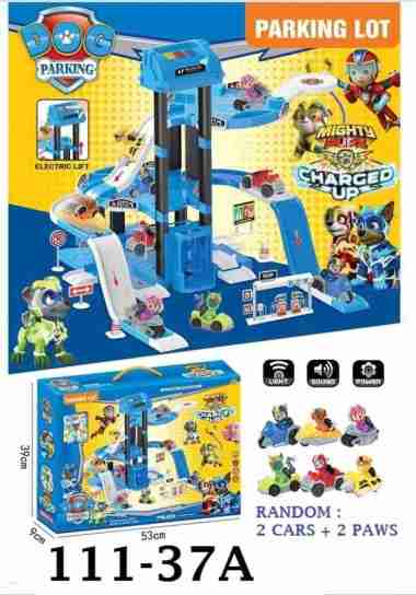 PAW PATROL PARKING LOT ELECTRIC LIFT 111-36A 111-37A - QUASIONSTUR 111-77