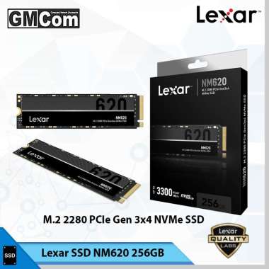 Lexar SSD M.2 NVMe PCIe LNM620 - 256GB [ LNM620X256G-RNNNG ]