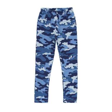 TORIO Basic Blue Army Legging 6-12 Tahun - Legging Anak Perempuan 7-8 tahun