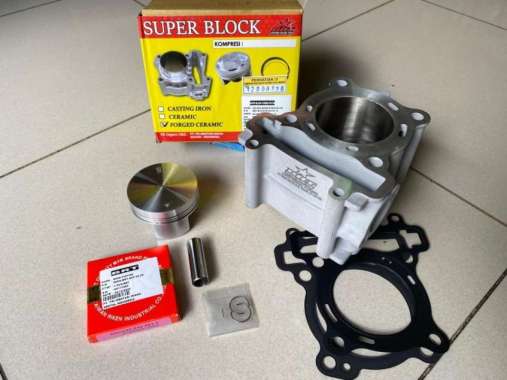 Blok Bore Up Ceramic BRT 62 mm Mx King Vixion R15 Xabre
