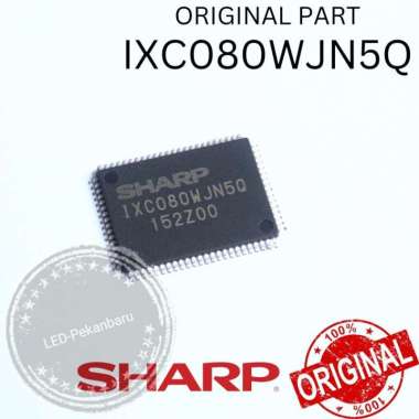 IC MICON SHARP IXC080WJN5Q IX C080 IXC 080 MICOM ORIGINAL