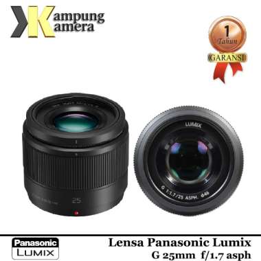 Panasonic Lumix G 25mm f/1.7 ASPH Lensa