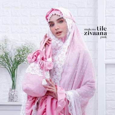 PUSAT GROSIR MUKENA DEWASA TILE ZIVAANA PINK