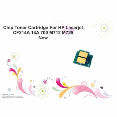 Chip Toner Cartridge For HP Laserjet HP 700 CF214A 14A 700 M712 M725 Monochrome