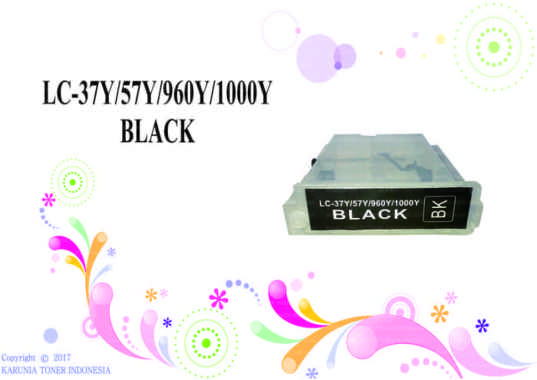 Brother Compatible InkjetEmpty Cartridge LC37 37Y 57Y 960Y 1000Y BLACK Hitam
