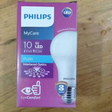 Lampu LED Philips 10 Watt Putih White PUTIH