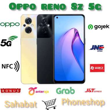 OPPO RENO 8Z 5G NFC RAM 8/256 GB (8GB + 5GB EXPANSION RAM) Dawnlight Gold
