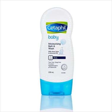 manfaat cetaphil baby moisturising bath and wash
