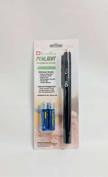 General Care Penlight LED/ Halogen/ Senter Mata THT Medis Halogen - 09