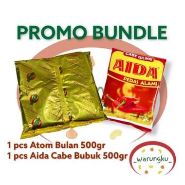 PROMO BUNDLE Bumbu Atom 500gr dan AIDA 500gr