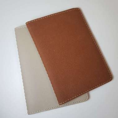 Cover Passport - Cover Notebook - Sampul Buku Nikah Cokelat
