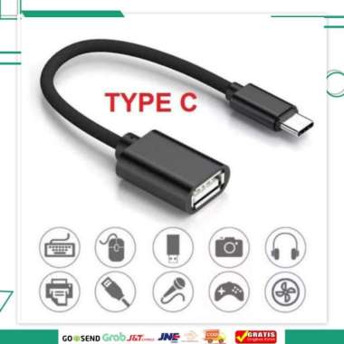 KABEL DATA OTG USB TO TYPE C CABLE KABEL FLASH DRIVE