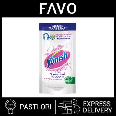 Penghilang Noda Pakaian - Vanish White Pouch - 425 mL