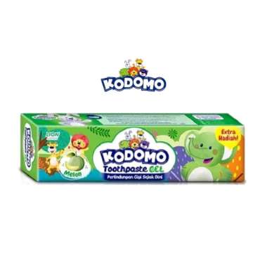 Kodomo Gel Toothpaste 45gr melon/berries/orange pasta gigi anak orange