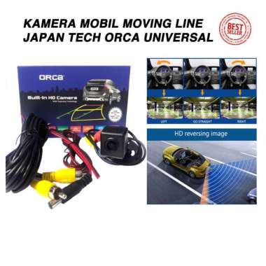 Kamera Parkir Mundur Mobil ORCA Moving Line Auto Otomatis UNIVERSAL